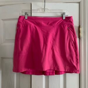 Nike Dri Fit Fuchsia Golf Skirt Skort